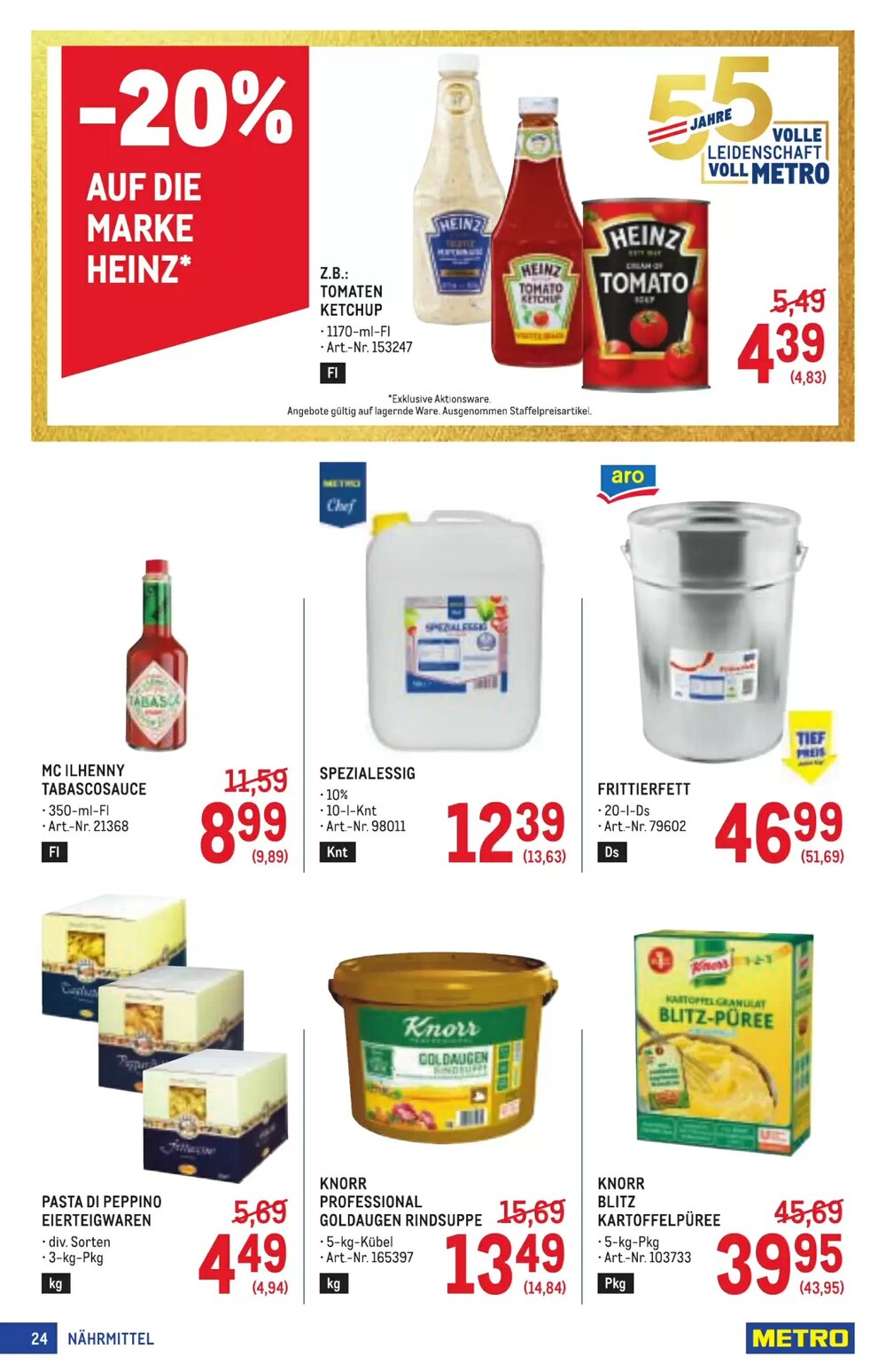 Metro Flugblatt (ab 16.04.2026) - Angebote und Prospekt - Seite 24