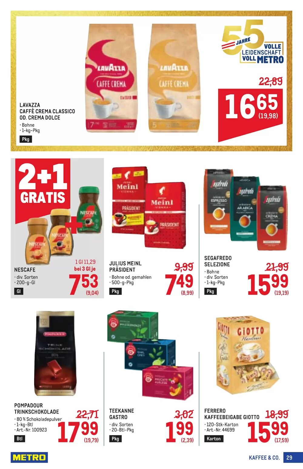 Metro Flugblatt (ab 16.04.2026) - Angebote und Prospekt - Seite 29