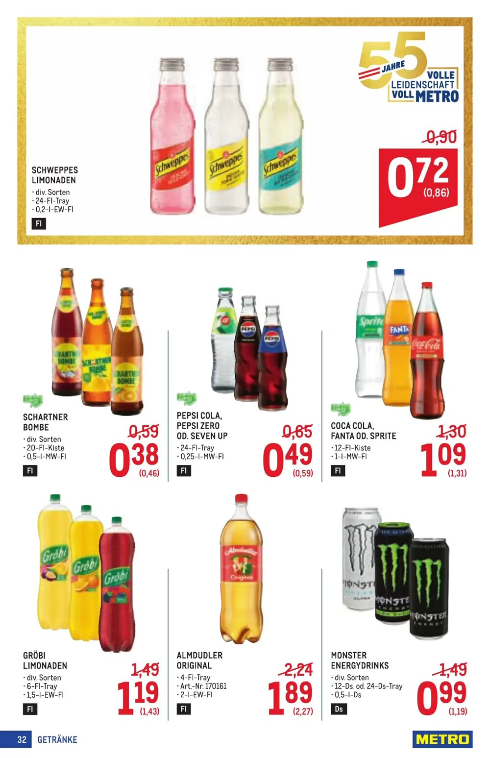 Metro Flugblatt (ab 16.04.2026) - Angebote und Prospekt - Seite 32