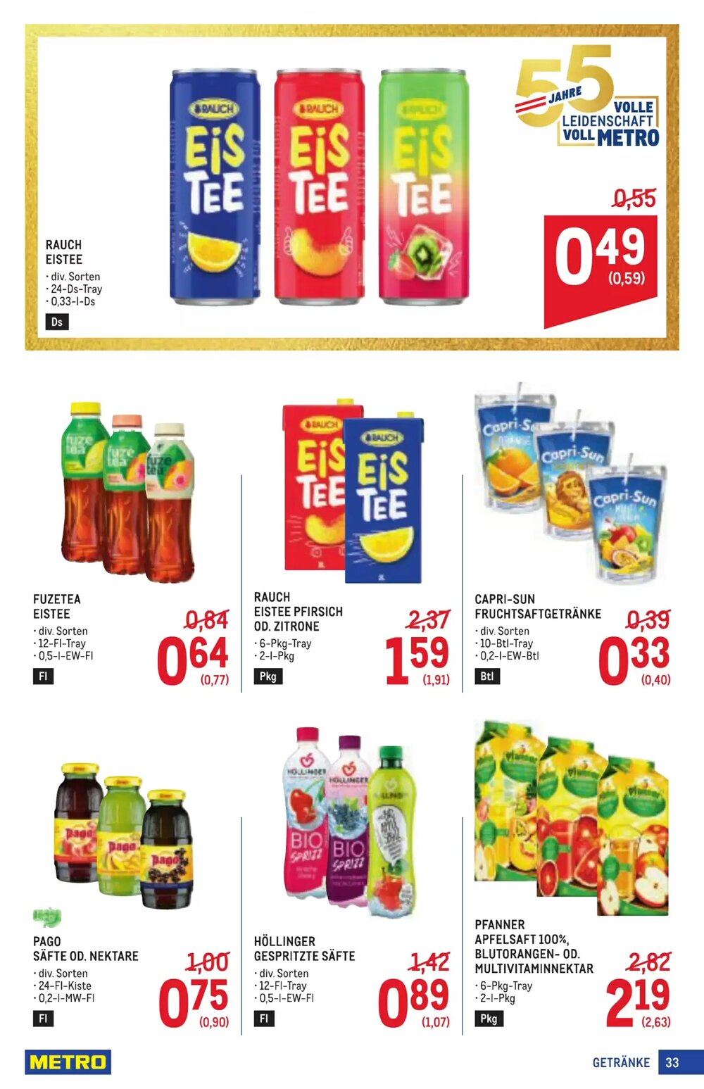 Metro Flugblatt (ab 16.04.2026) - Angebote und Prospekt - Seite 33