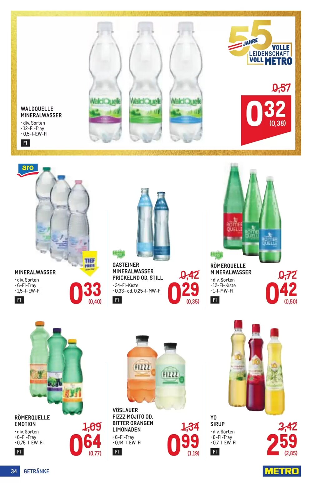 Metro Flugblatt (ab 16.04.2026) - Angebote und Prospekt - Seite 34