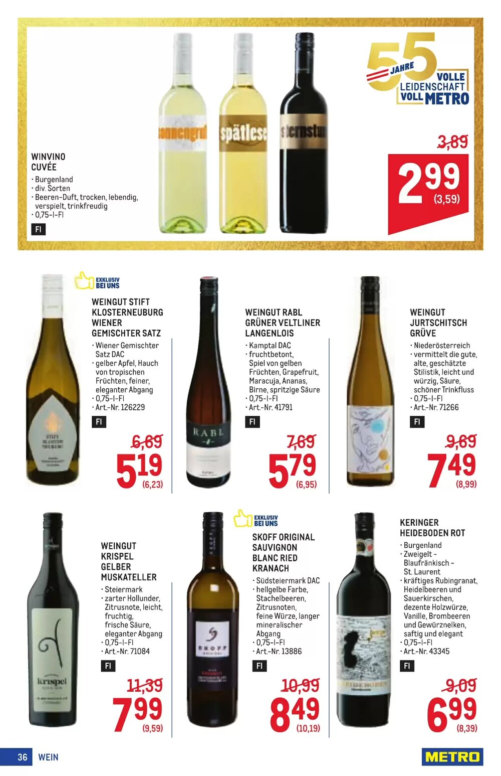 Metro Flugblatt (ab 16.04.2026) - Angebote und Prospekt - Seite 36