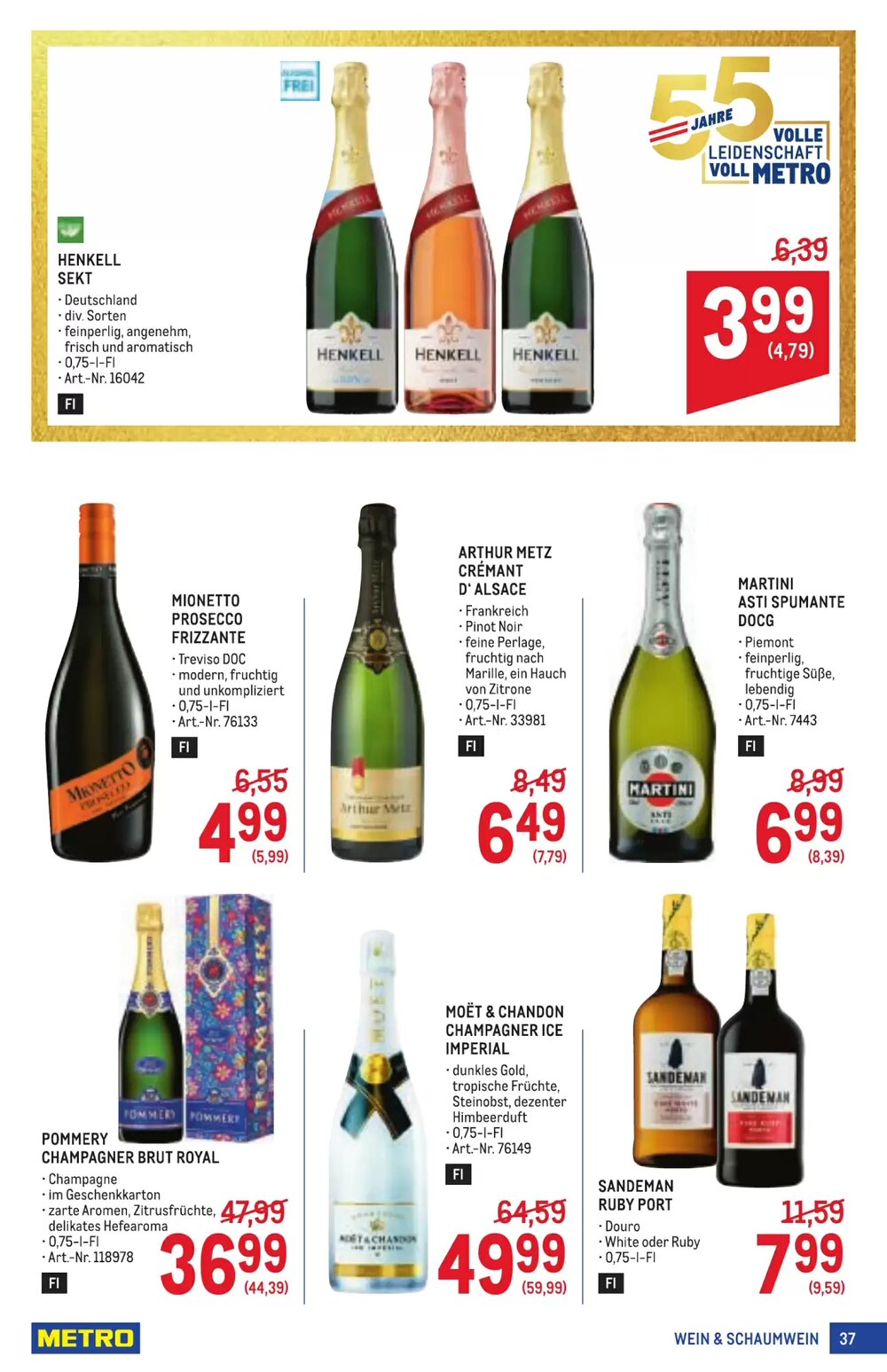 Metro Flugblatt (ab 16.04.2026) - Angebote und Prospekt - Seite 37