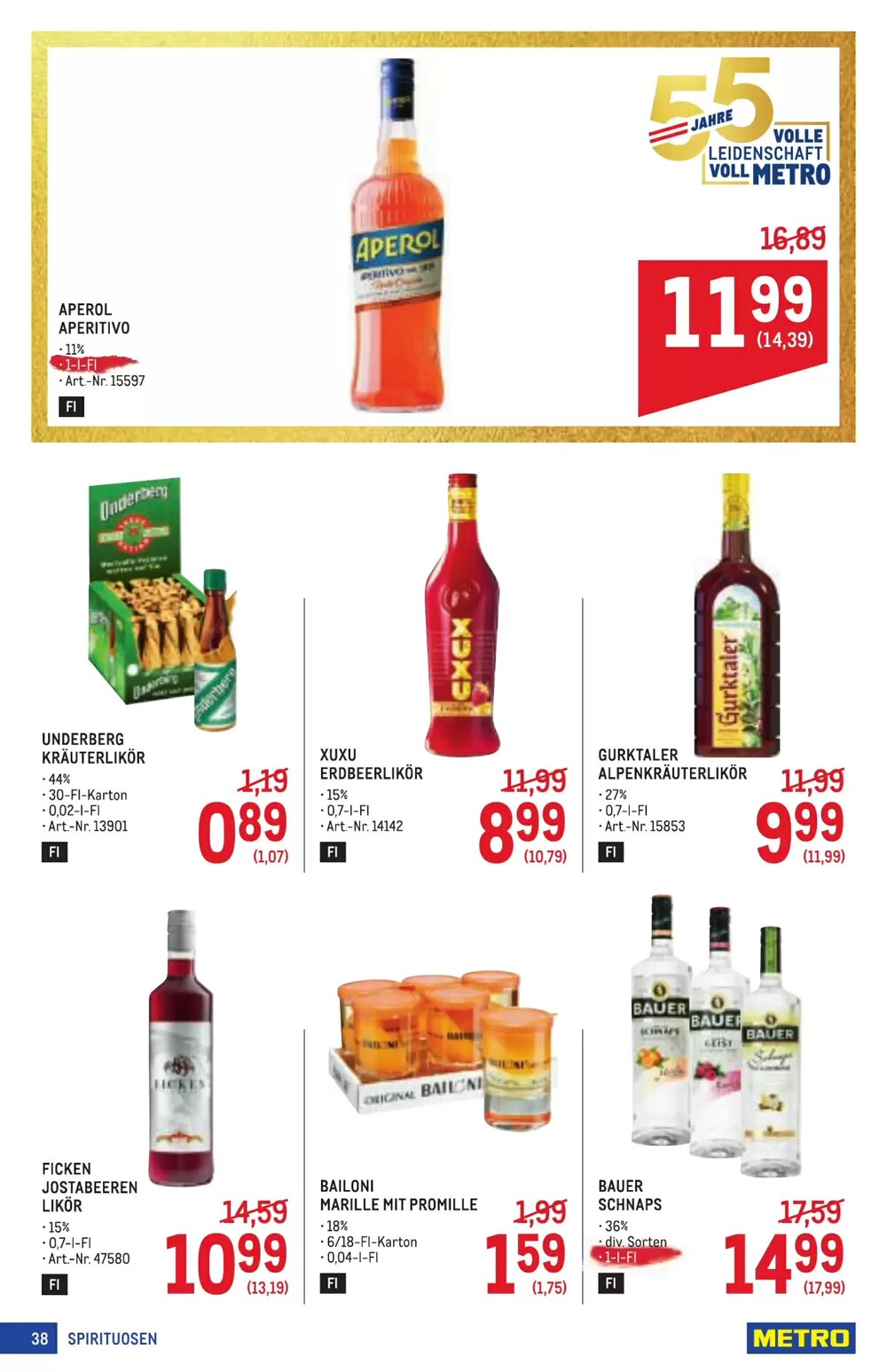 Metro Flugblatt (ab 16.04.2026) - Angebote und Prospekt - Seite 38