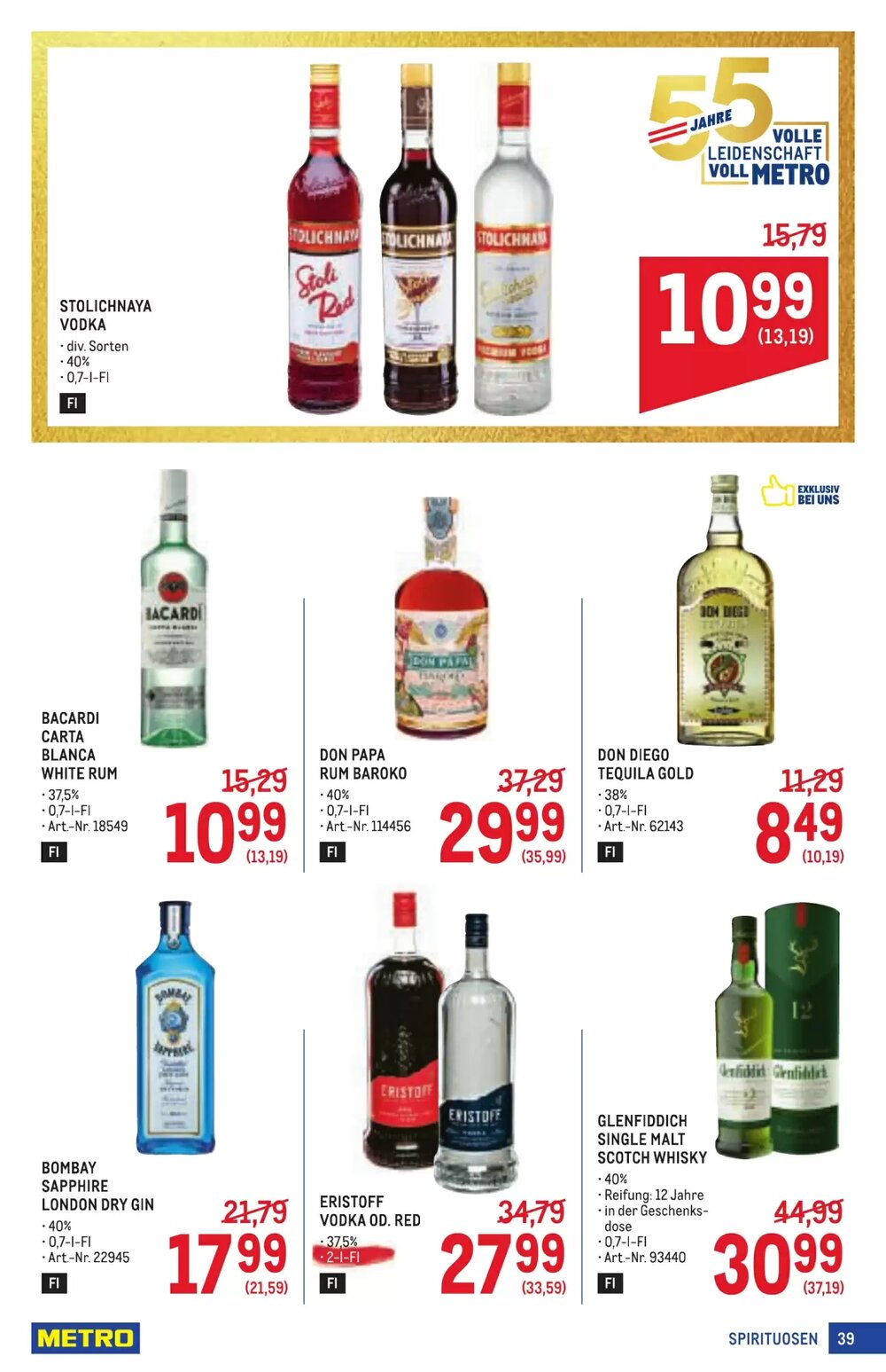 Metro Flugblatt (ab 16.04.2026) - Angebote und Prospekt - Seite 39