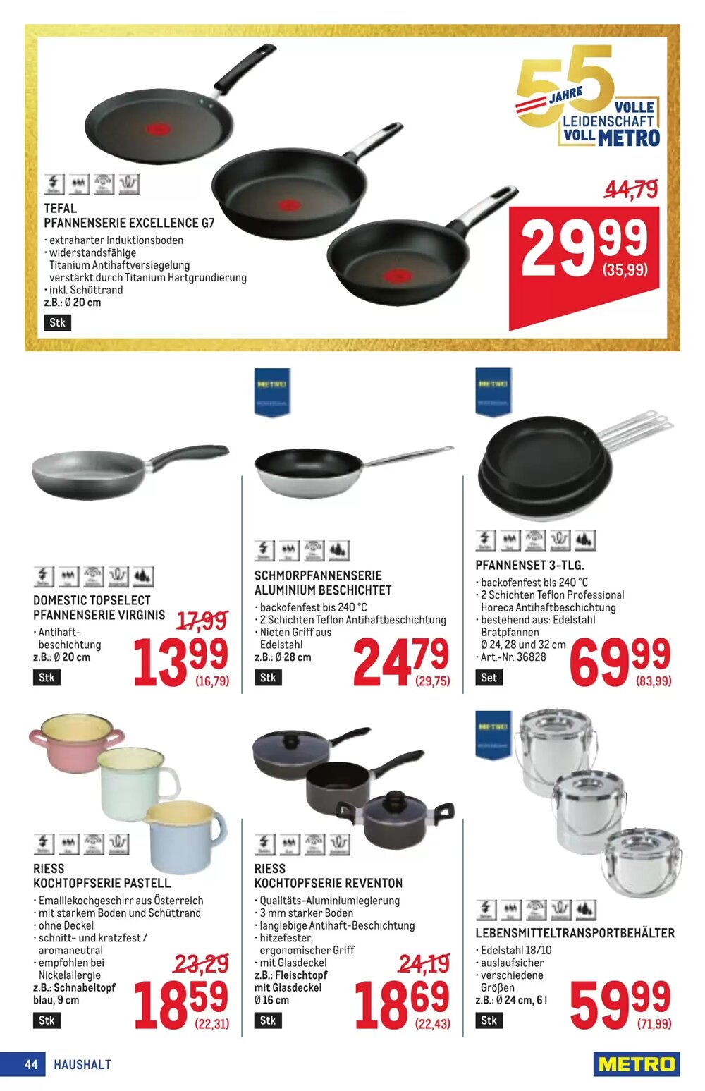 Metro Flugblatt (ab 16.04.2026) - Angebote und Prospekt - Seite 44