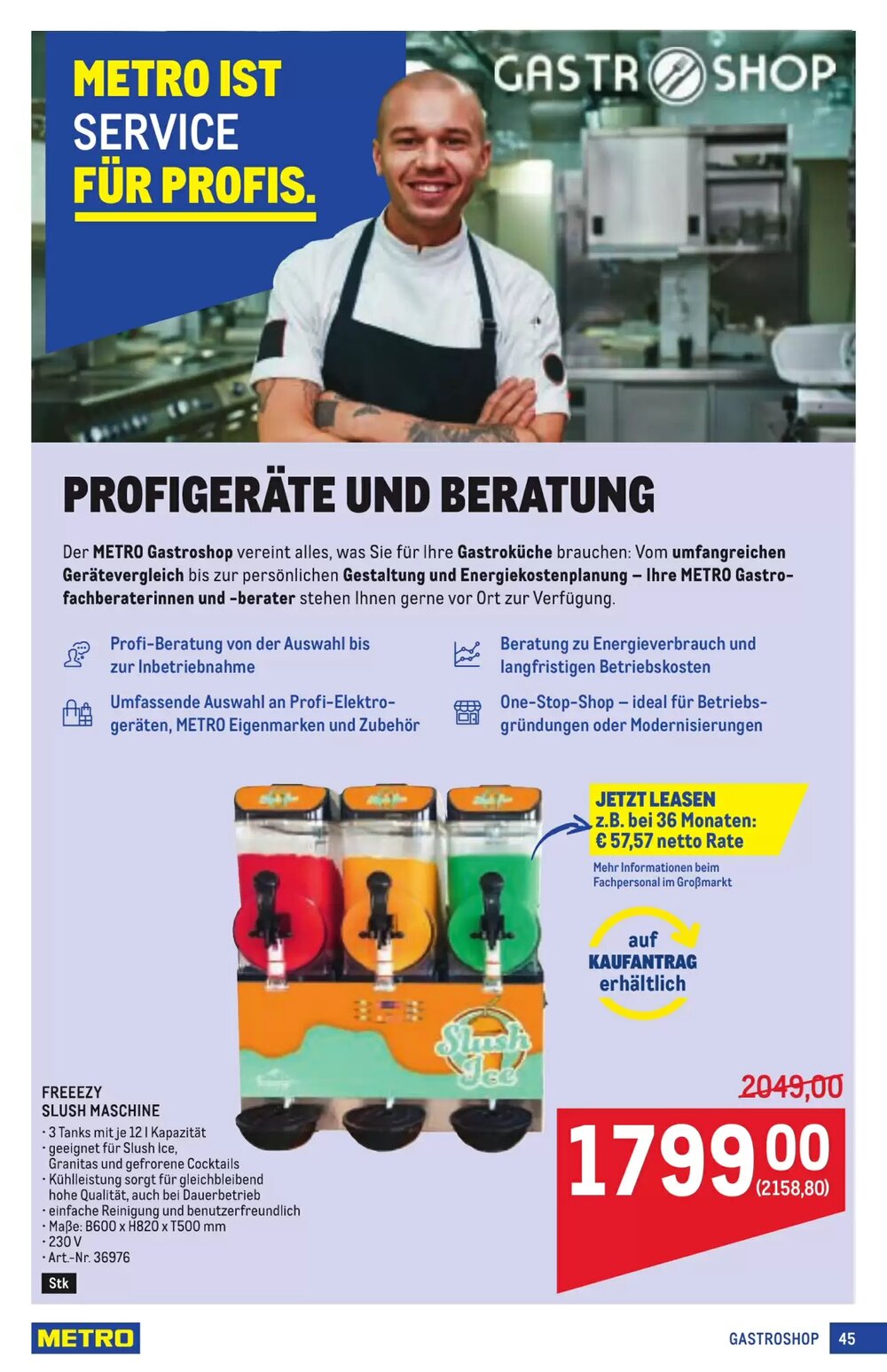 Metro Flugblatt (ab 16.04.2026) - Angebote und Prospekt - Seite 45