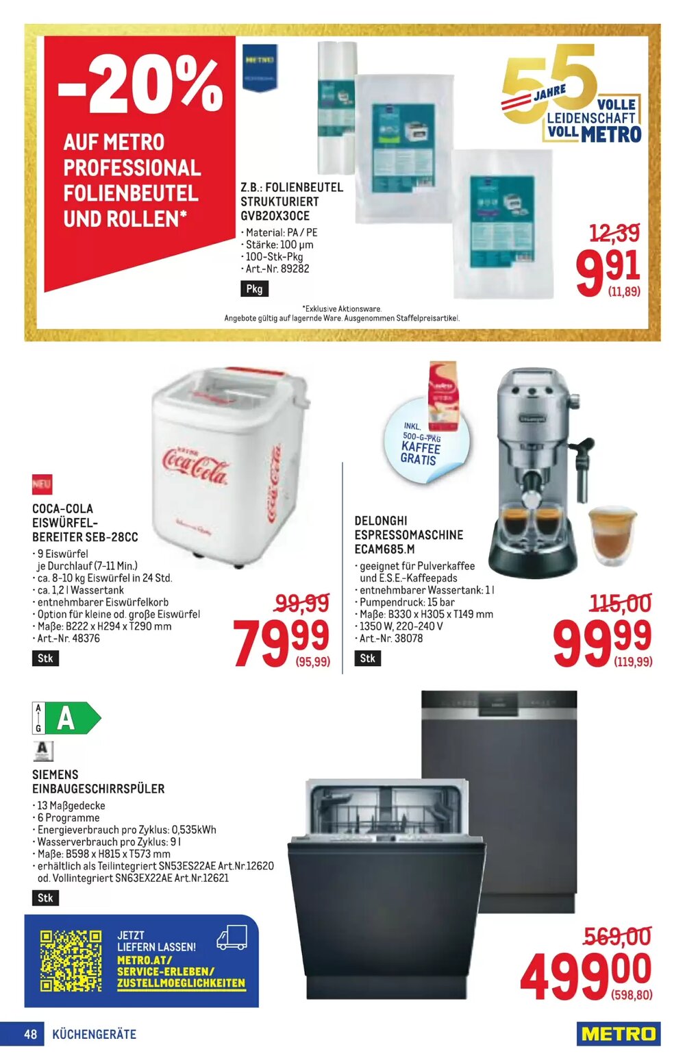 Metro Flugblatt (ab 16.04.2026) - Angebote und Prospekt - Seite 48