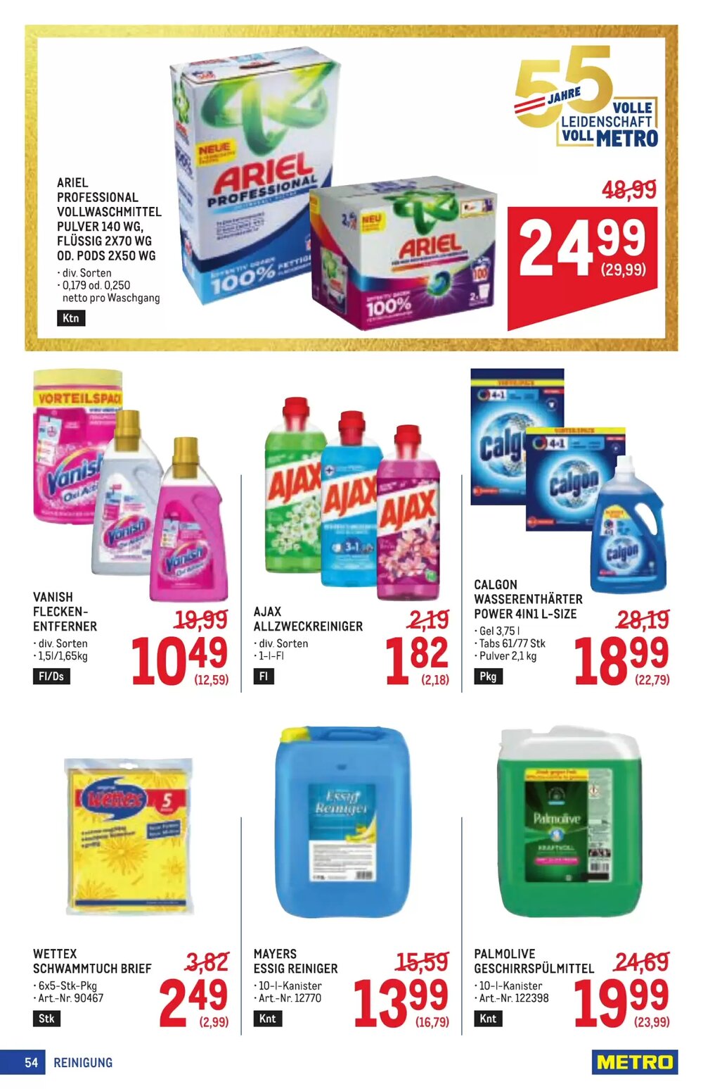 Metro Flugblatt (ab 16.04.2026) - Angebote und Prospekt - Seite 54