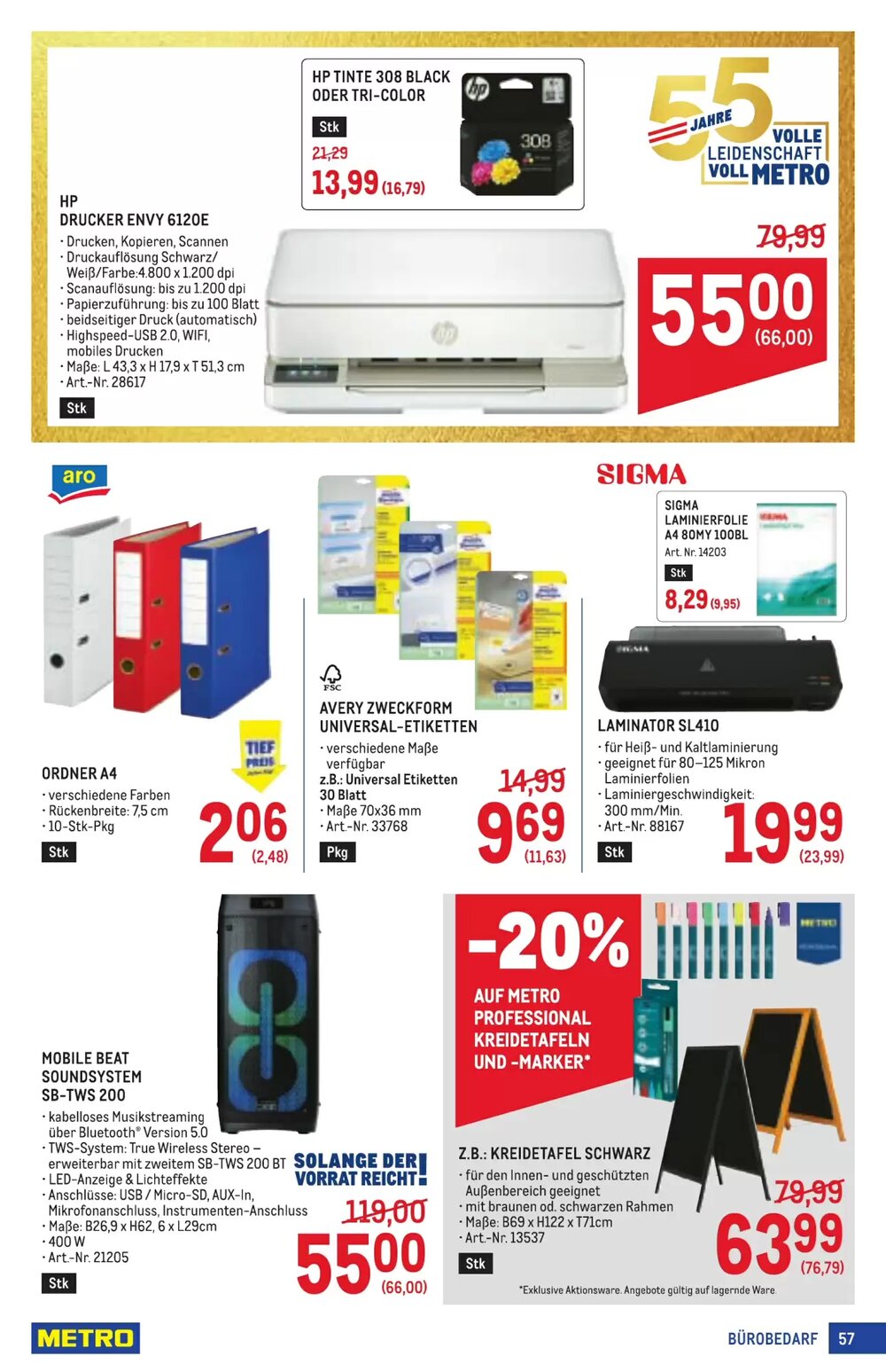 Metro Flugblatt (ab 16.04.2026) - Angebote und Prospekt - Seite 57