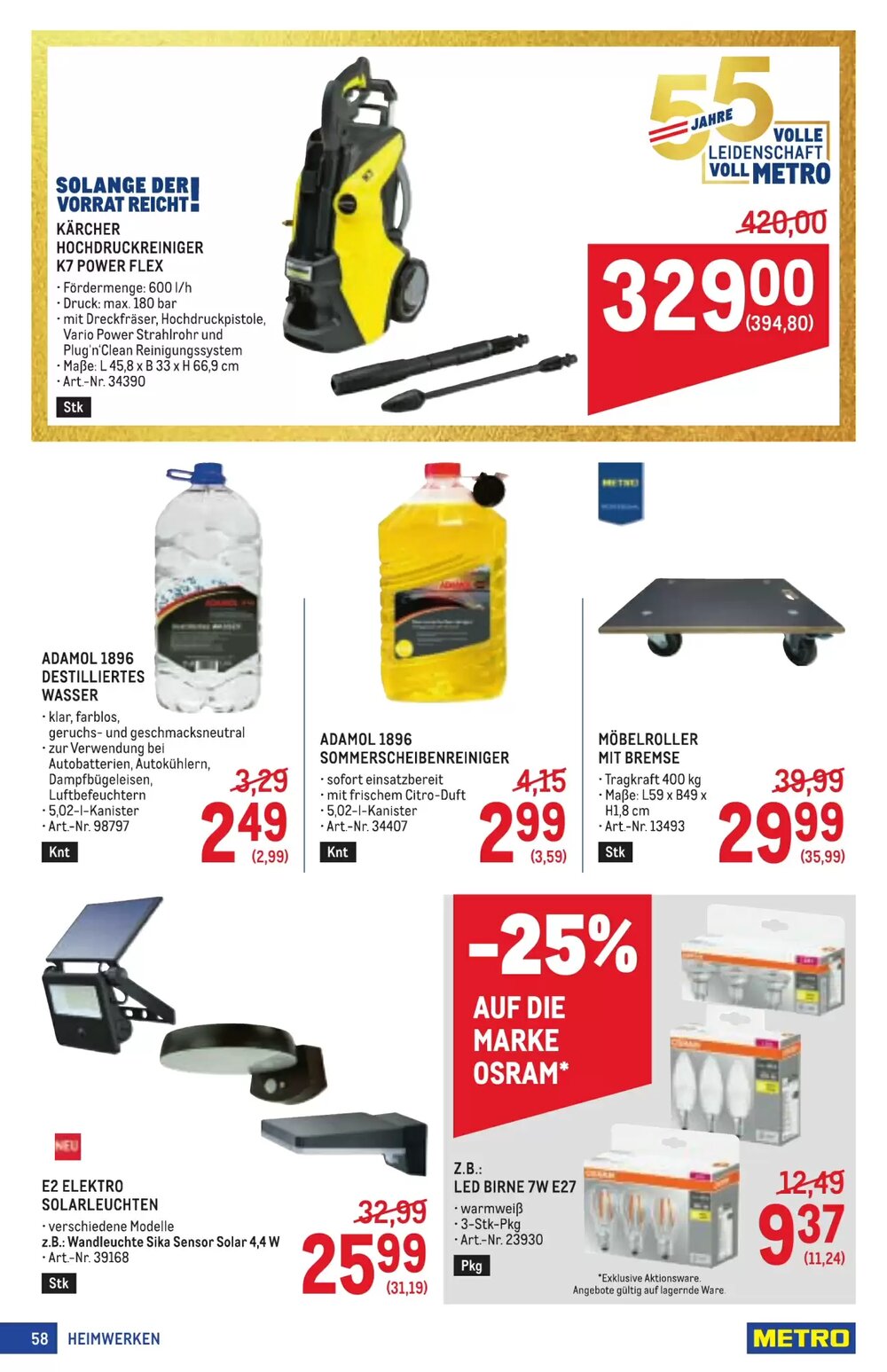 Metro Flugblatt (ab 16.04.2026) - Angebote und Prospekt - Seite 58