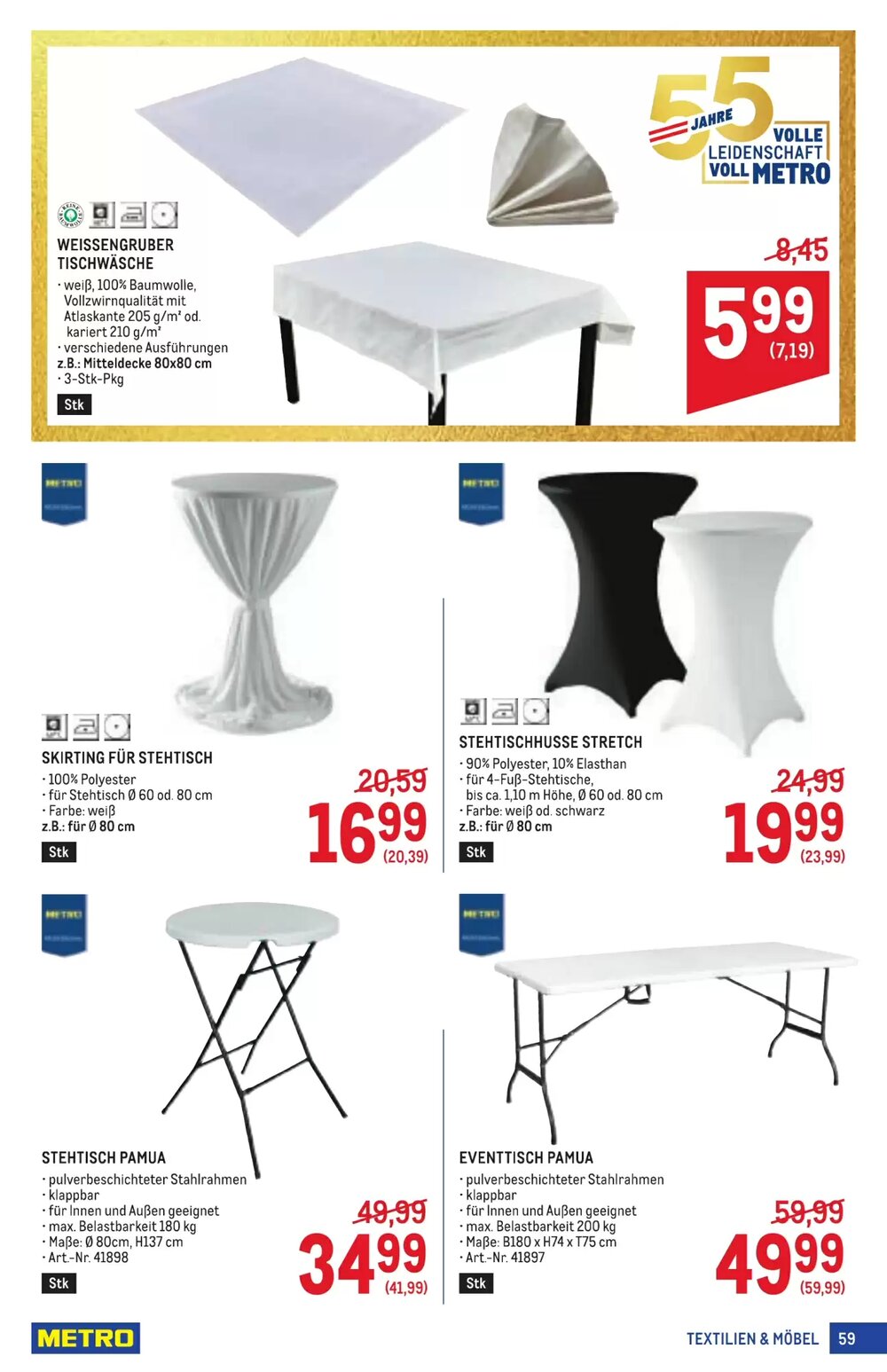 Metro Flugblatt (ab 16.04.2026) - Angebote und Prospekt - Seite 59