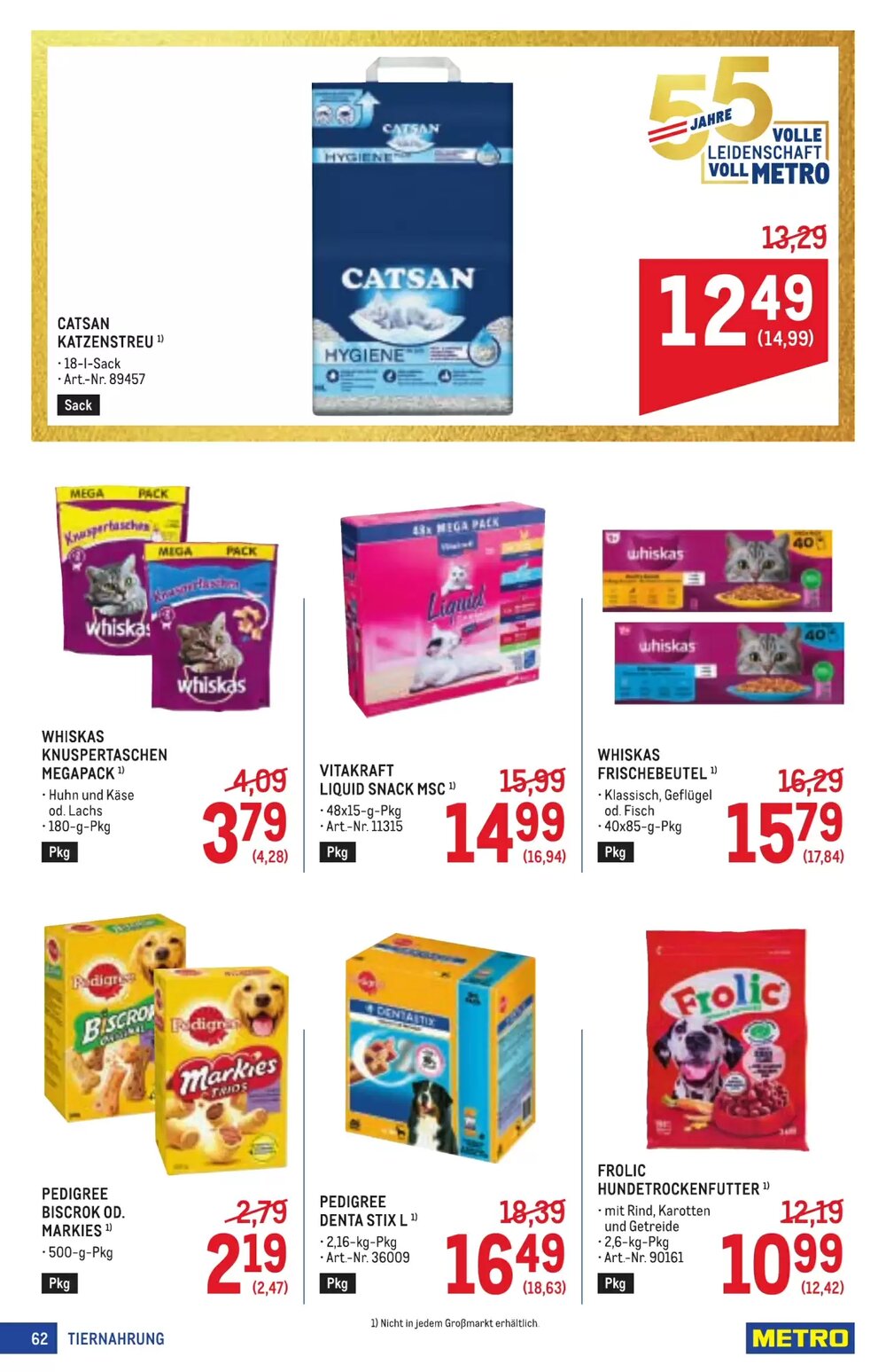 Metro Flugblatt (ab 16.04.2026) - Angebote und Prospekt - Seite 62