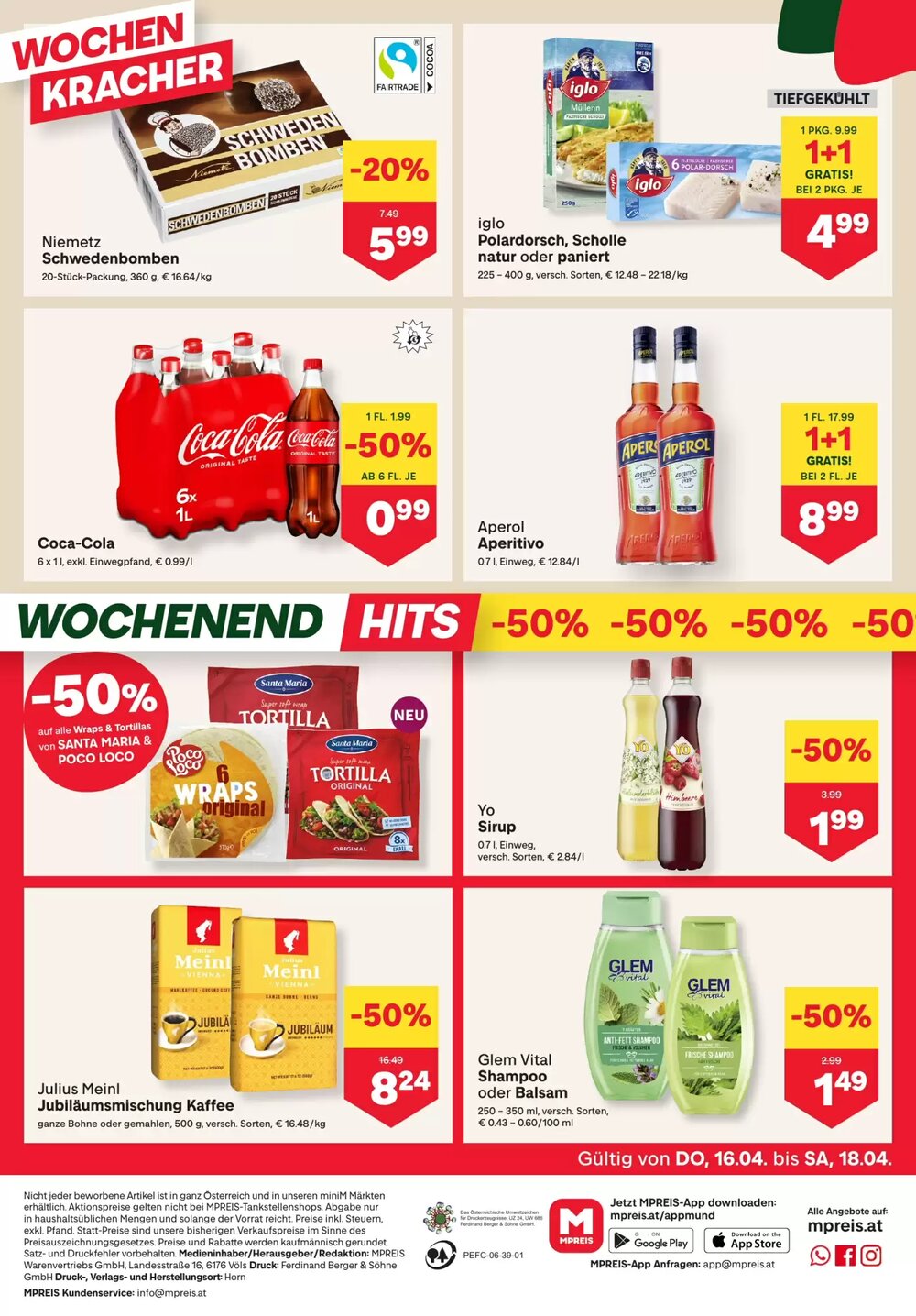 MPreis Flugblatt (ab 16.04.2026) - Angebote und Prospekt - Seite 12