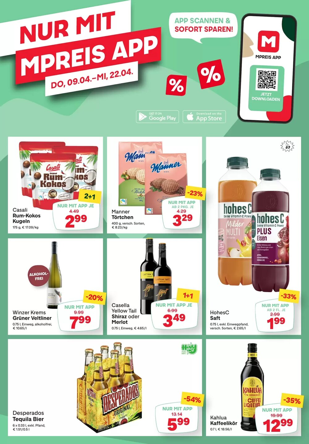 MPreis Flugblatt (ab 16.04.2026) - Angebote und Prospekt - Seite 14