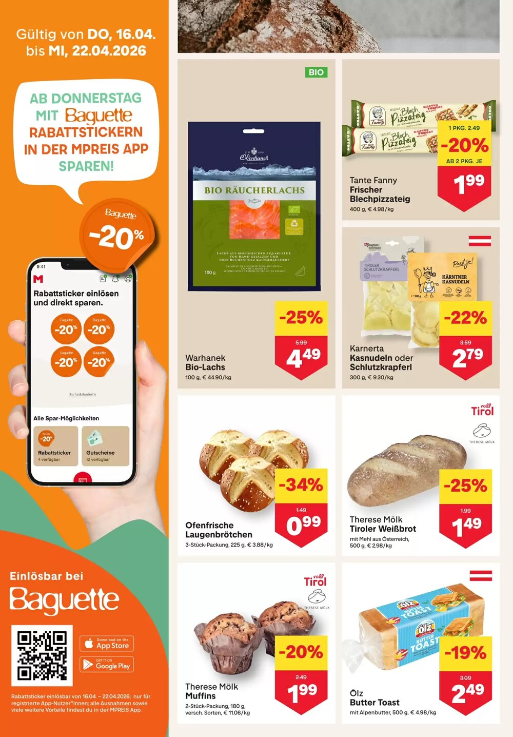 MPreis Flugblatt (ab 16.04.2026) - Angebote und Prospekt - Seite 4