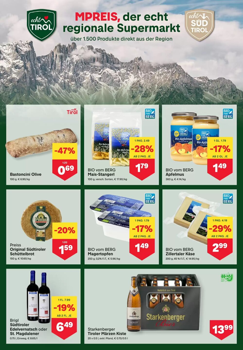 MPreis Flugblatt (ab 16.04.2026) - Angebote und Prospekt - Seite 7