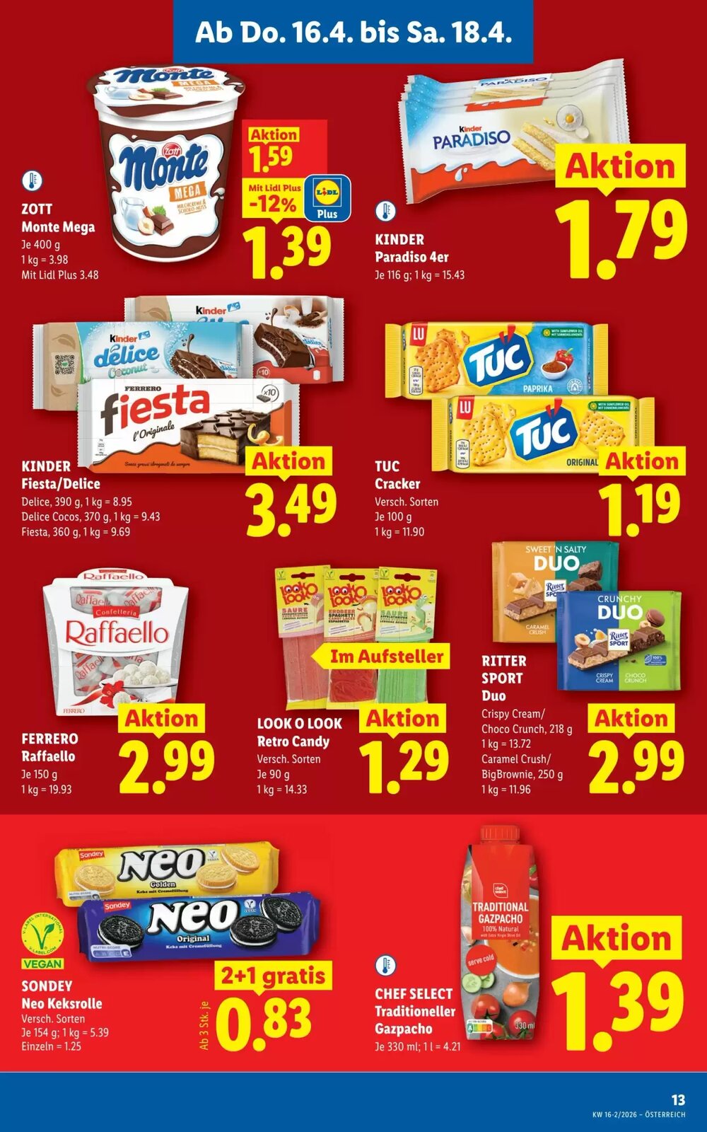 Lidl Flugblatt (ab 16.04.2026) - Angebote und Prospekt - Seite 17