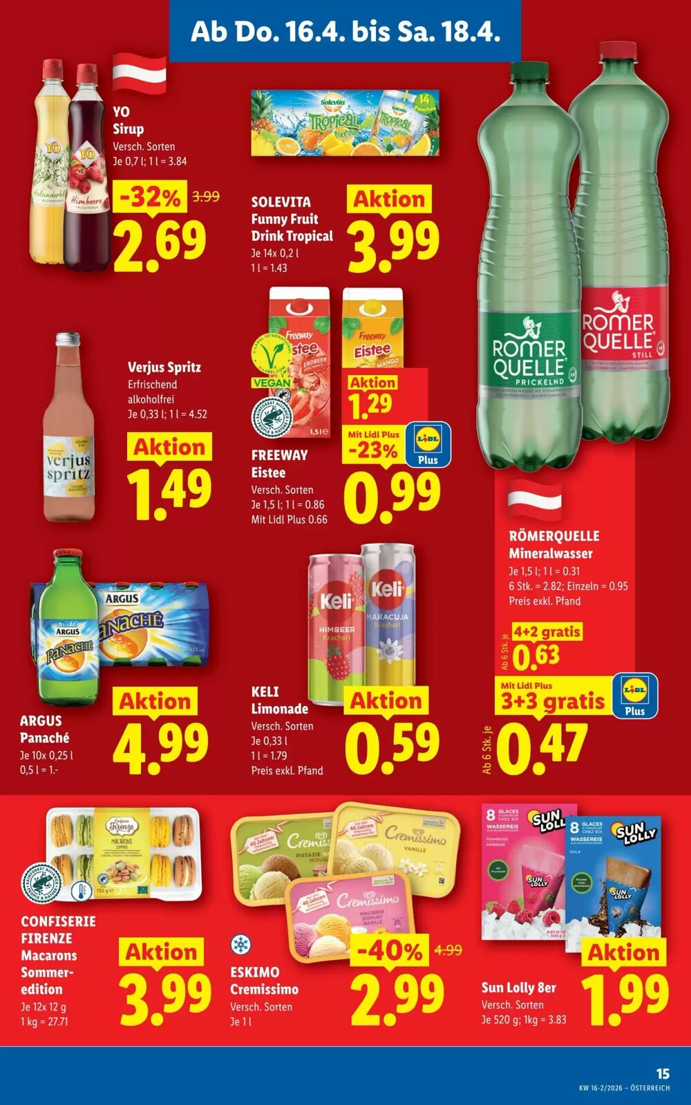 Lidl Flugblatt (ab 16.04.2026) - Angebote und Prospekt - Seite 19