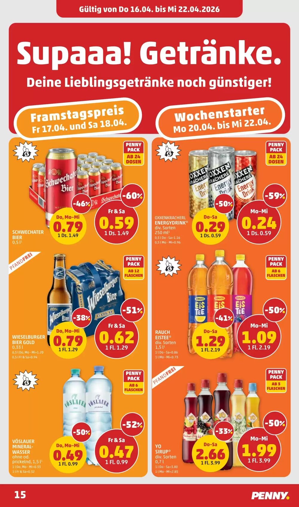 PENNY Flugblatt (ab 16.04.2026) - Angebote und Prospekt - Seite 15