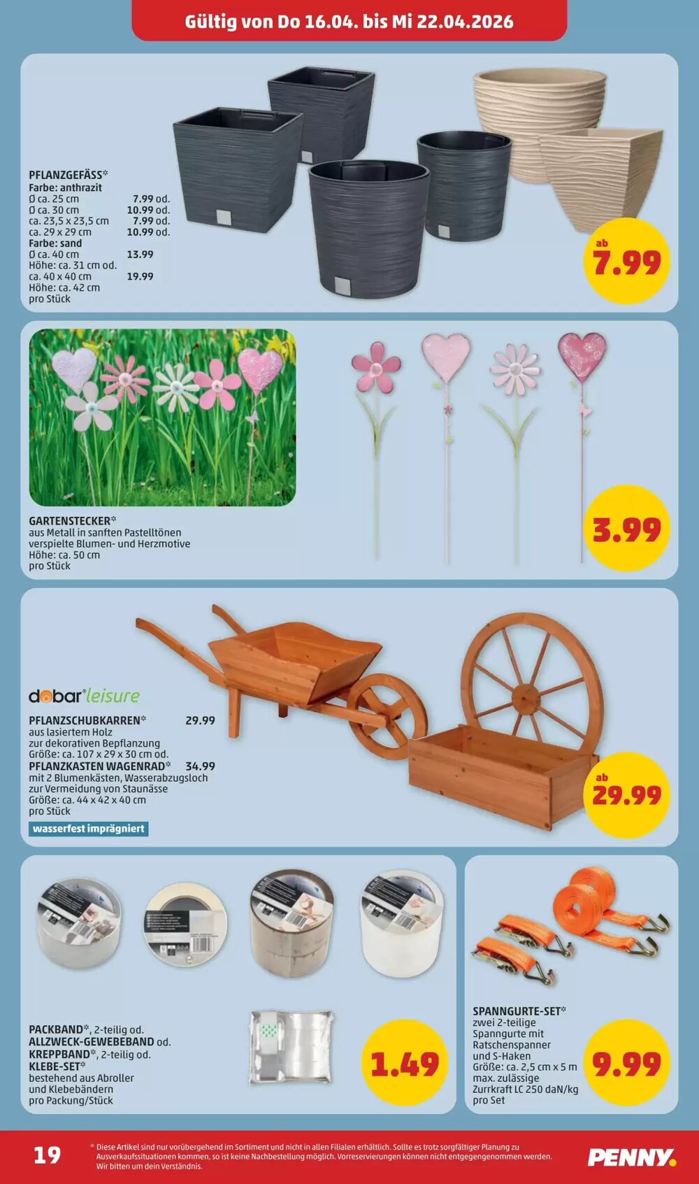 PENNY Flugblatt (ab 16.04.2026) - Angebote und Prospekt - Seite 19