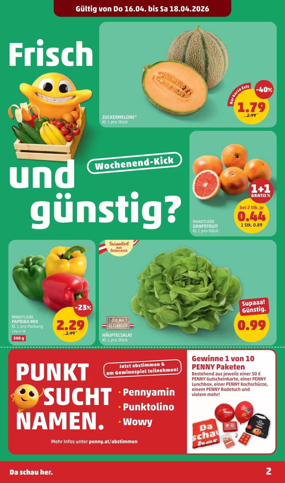 PENNY Flugblatt (ab 16.04.2026) - Angebote und Prospekt - Seite 2