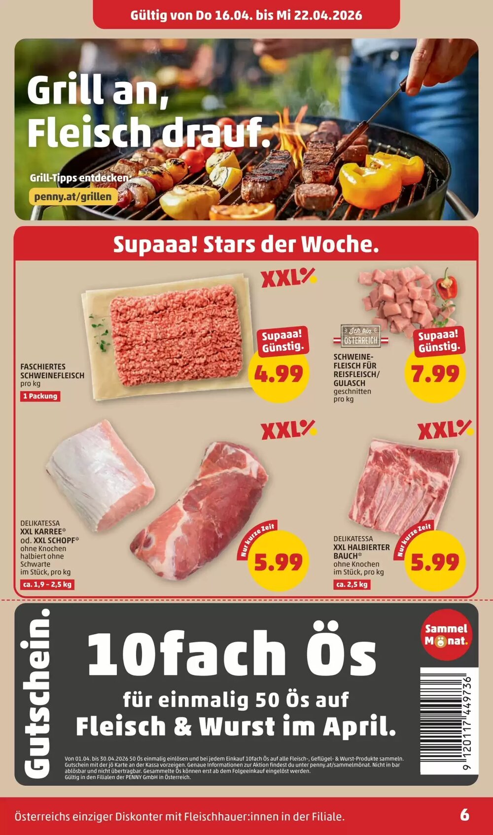 PENNY Flugblatt (ab 16.04.2026) - Angebote und Prospekt - Seite 6