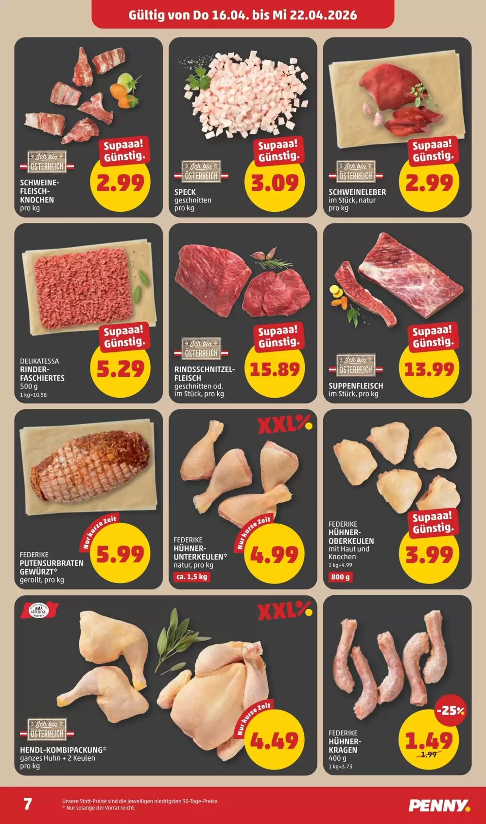 PENNY Flugblatt (ab 16.04.2026) - Angebote und Prospekt - Seite 7