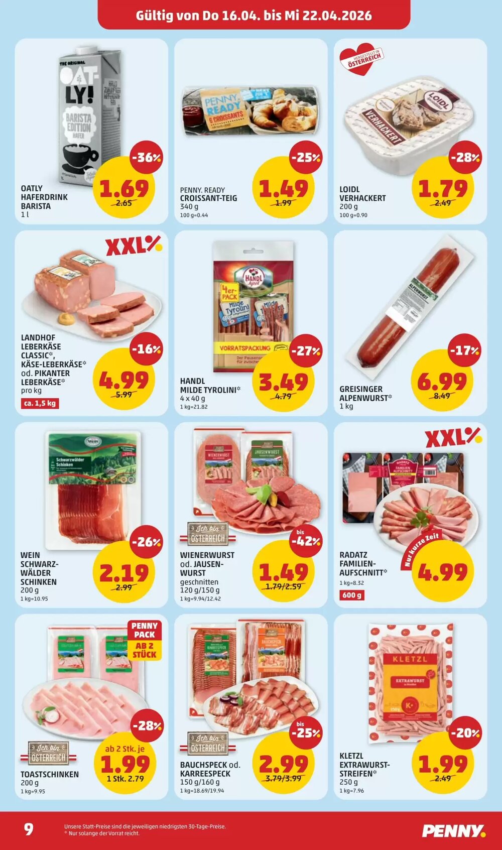 PENNY Flugblatt (ab 16.04.2026) - Angebote und Prospekt - Seite 9