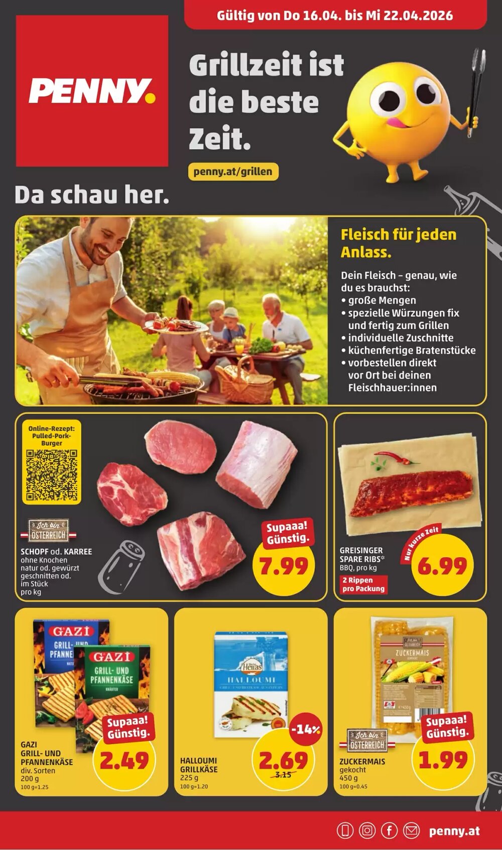 PENNY Flugblatt (ab 16.04.2026) - Angebote und Prospekt - Seite 1