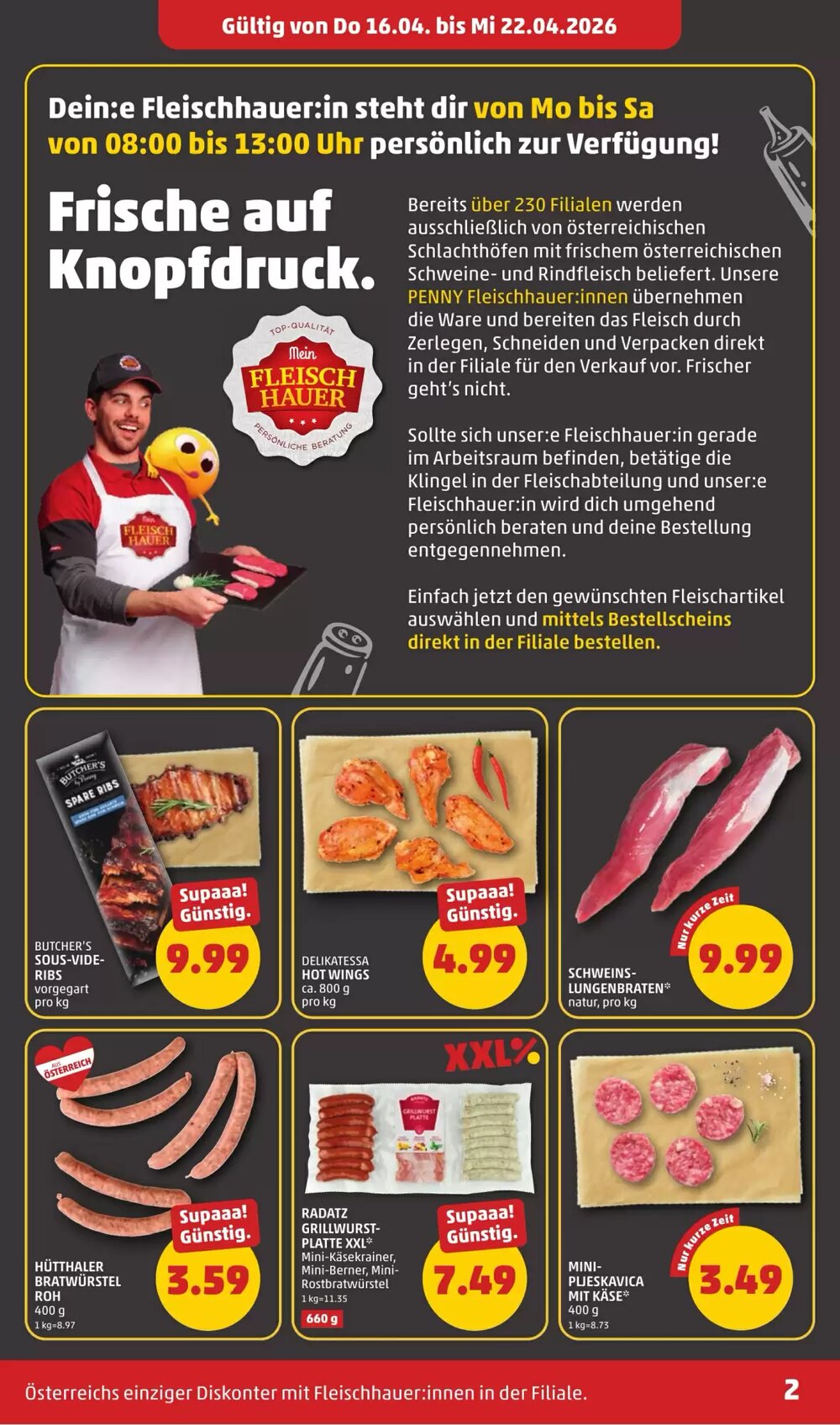 PENNY Flugblatt (ab 16.04.2026) - Angebote und Prospekt - Seite 2