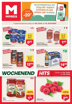 MPreis Flugblatt (ab 16.04.2026) - Angebote und Prospekt