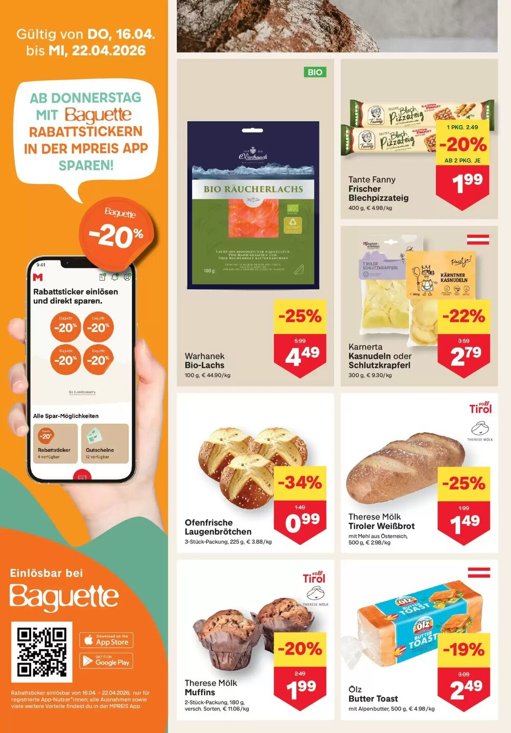 MPreis Flugblatt (ab 16.04.2026) - Angebote und Prospekt - Seite 4
