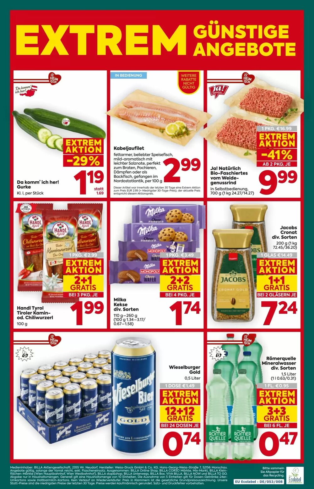 Billa Flugblatt (ab 16.04.2026) - Angebote und Prospekt - Seite 16