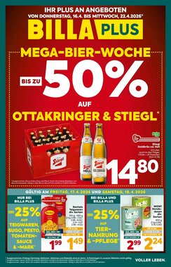 Billa Flugblatt (ab 16.04.2026) - Angebote und Prospekt