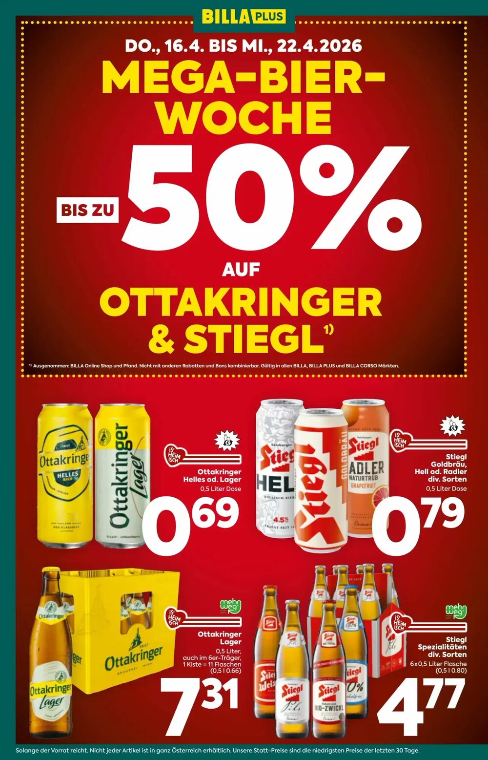 Billa Flugblatt (ab 16.04.2026) - Angebote und Prospekt - Seite 2