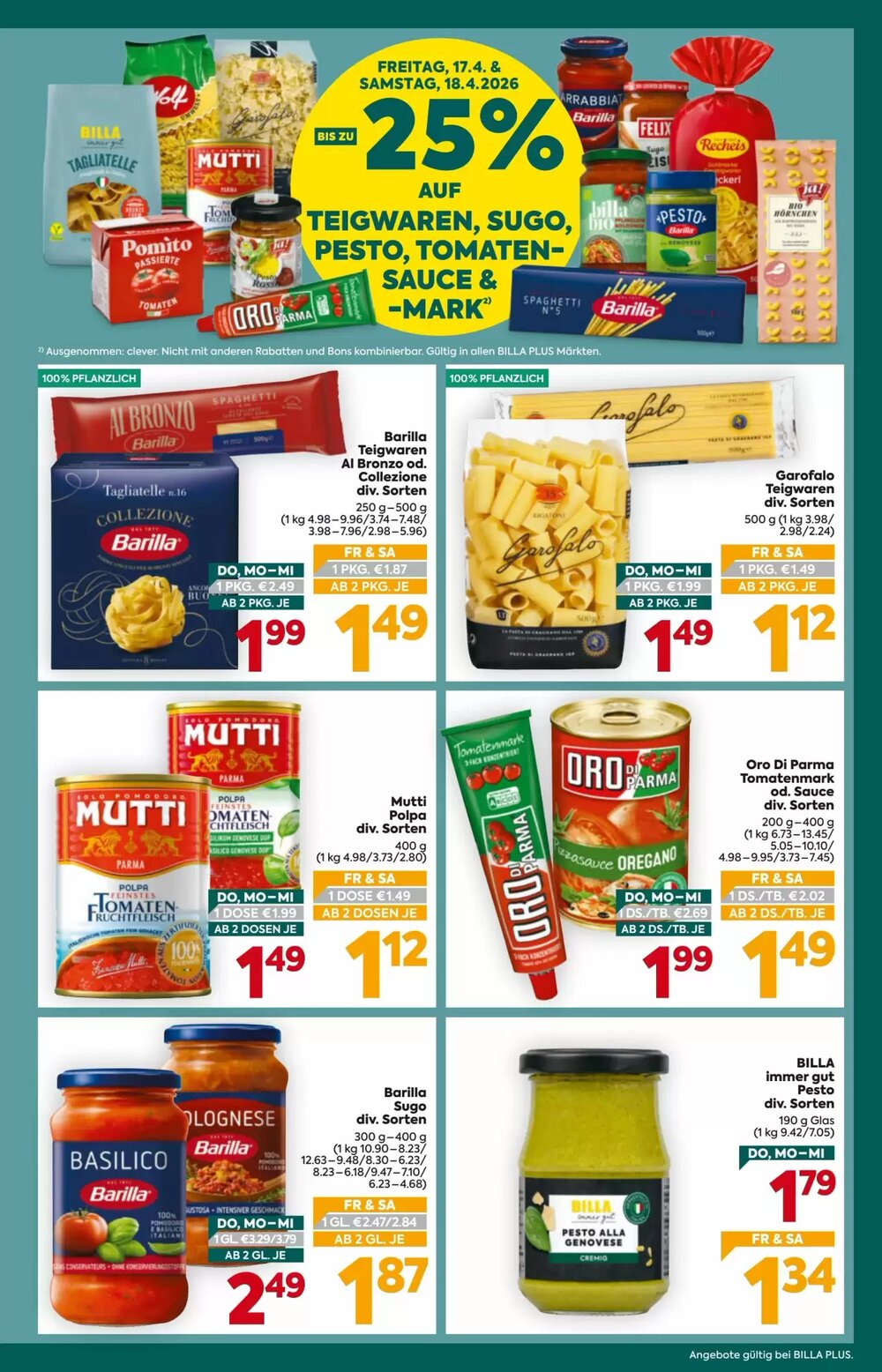 Billa Flugblatt (ab 16.04.2026) - Angebote und Prospekt - Seite 3