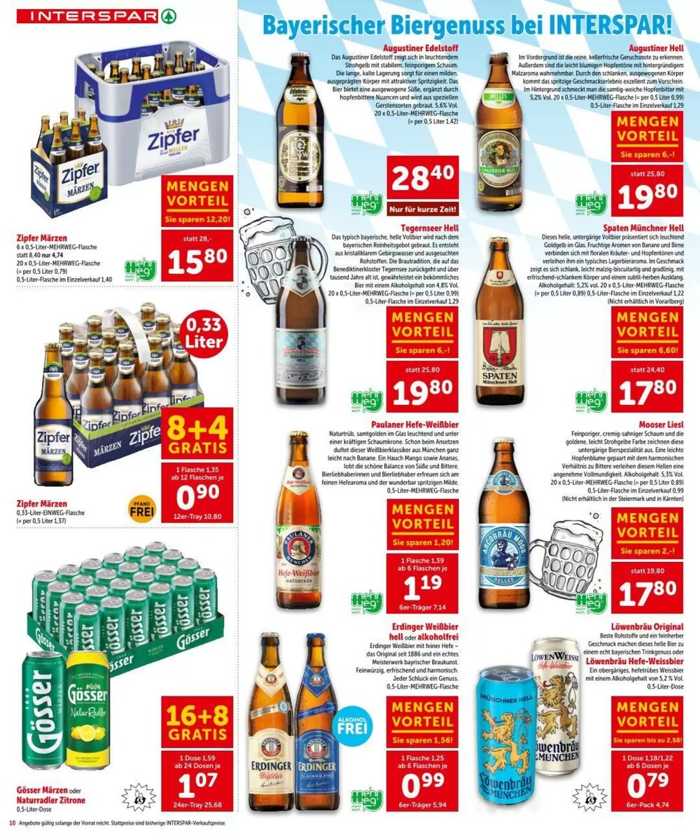 Interspar Flugblatt (ab 16.04.2026) - Angebote und Prospekt - Seite 10