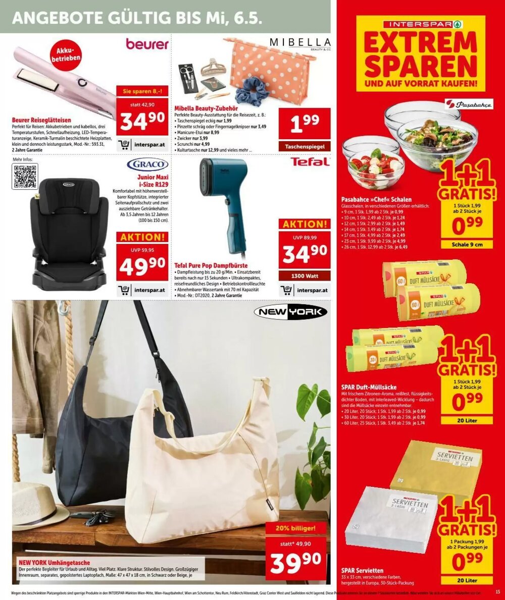 Interspar Flugblatt (ab 16.04.2026) - Angebote und Prospekt - Seite 15