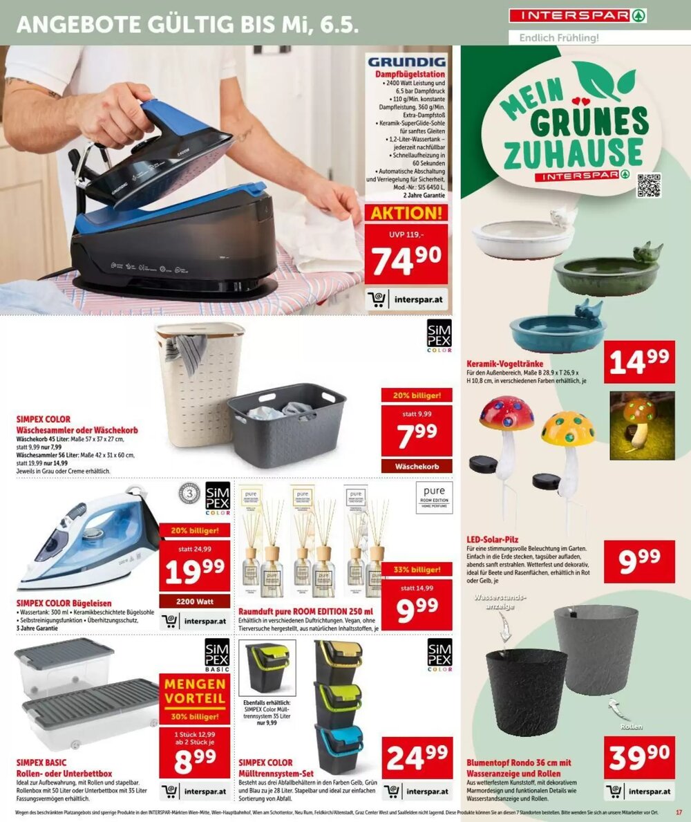 Interspar Flugblatt (ab 16.04.2026) - Angebote und Prospekt - Seite 17