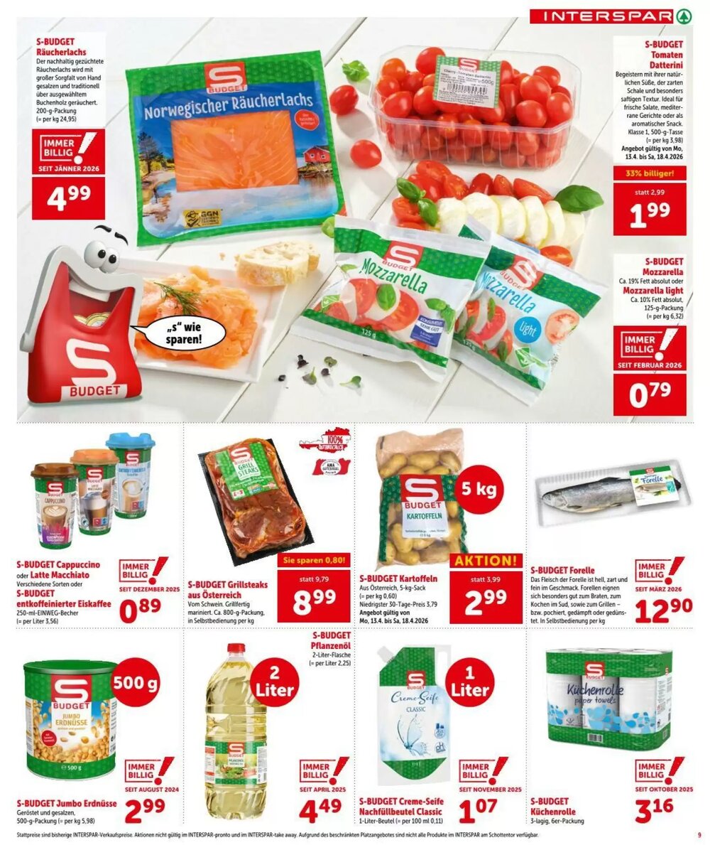 Interspar Flugblatt (ab 16.04.2026) - Angebote und Prospekt - Seite 9