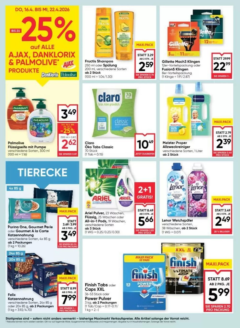 Maximarkt Flugblatt (ab 16.04.2026) - Angebote und Prospekt - Seite 16
