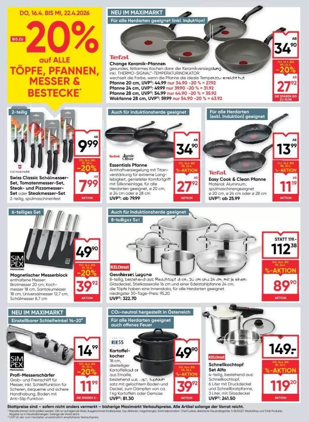 Maximarkt Flugblatt (ab 16.04.2026) - Angebote und Prospekt - Seite 22