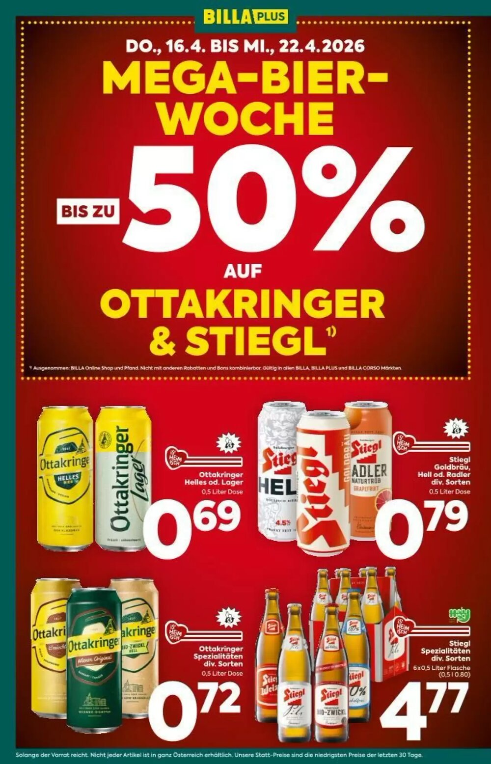 Billa Corso Flugblatt (ab 16.04.2026) - Angebote und Prospekt - Seite 2