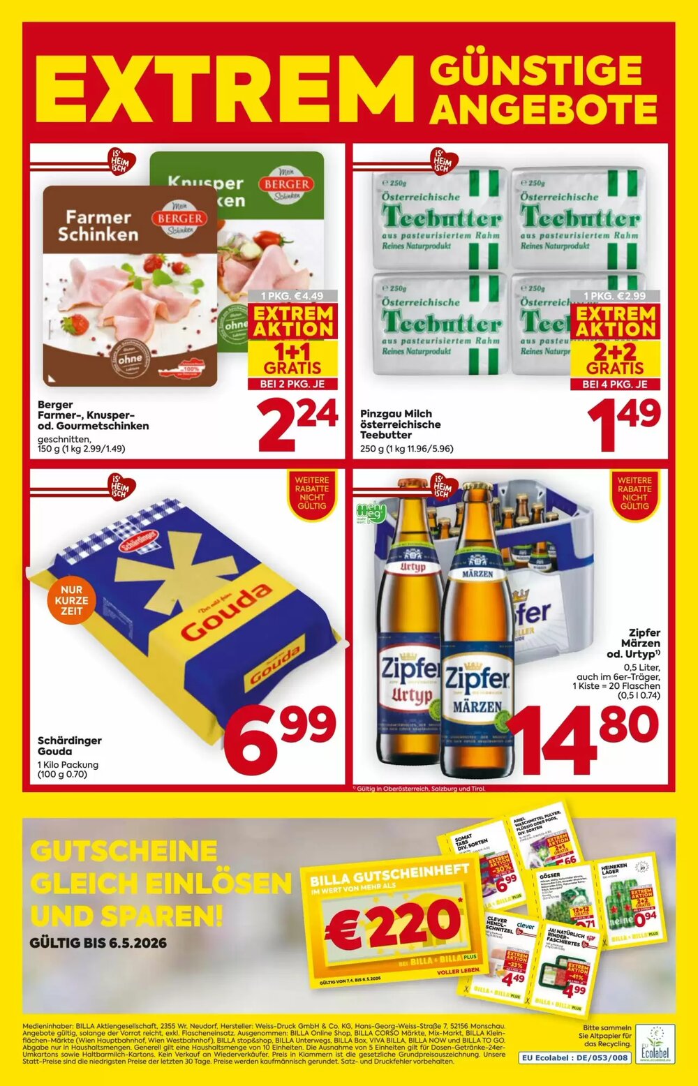 Billa Corso Flugblatt (ab 16.04.2026) - Angebote und Prospekt - Seite 16