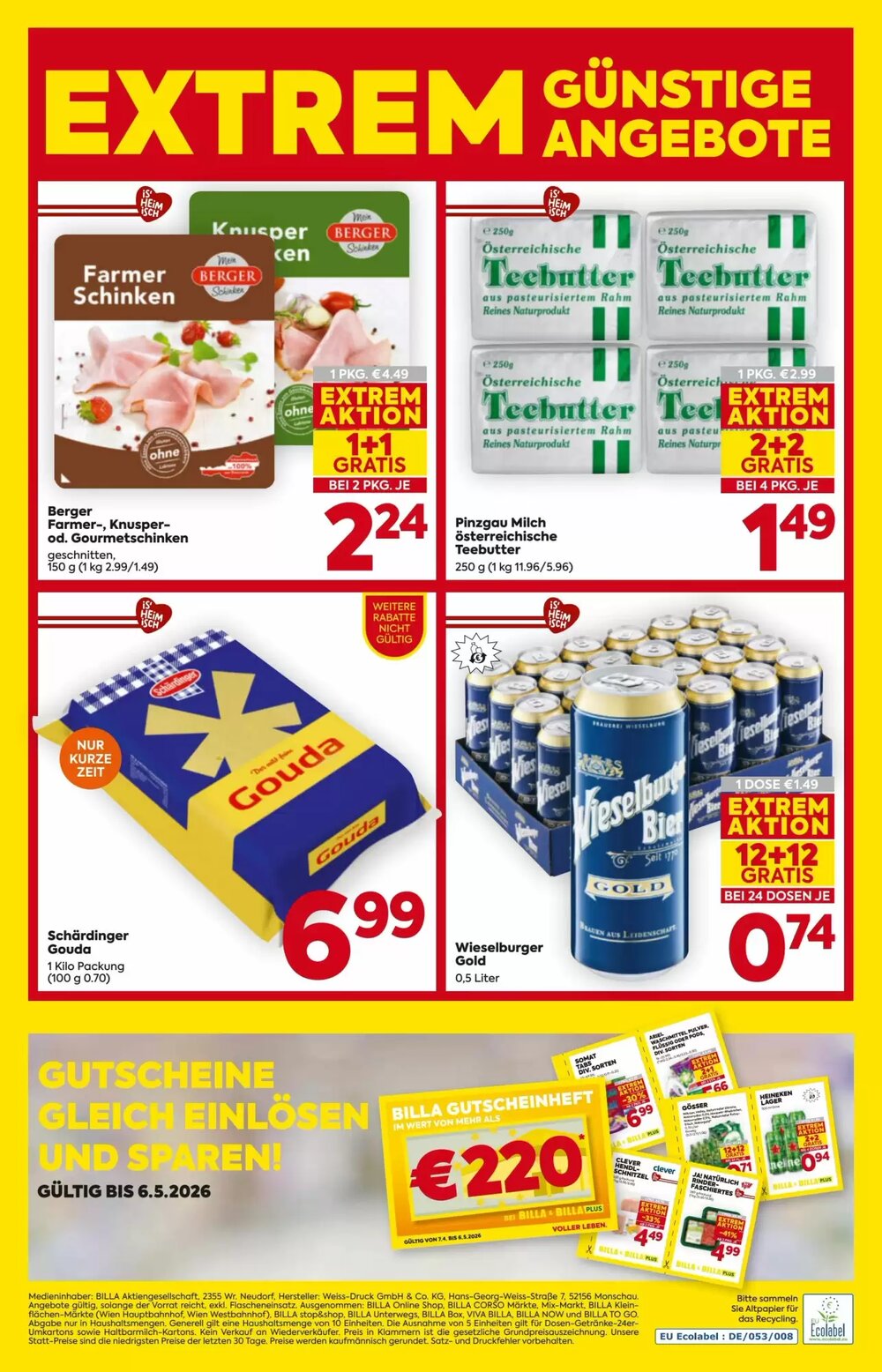 Billa Flugblatt (ab 16.04.2026) - Angebote und Prospekt - Seite 16