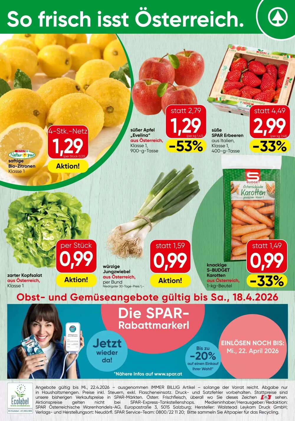 Eurospar Flugblatt (ab 16.04.2026) - Angebote und Prospekt - Seite 16