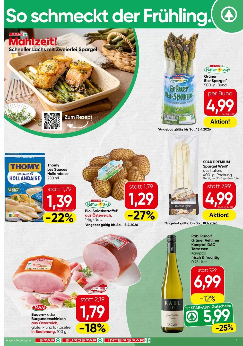 Eurospar Flugblatt (ab 16.04.2026) - Angebote und Prospekt - Seite 7
