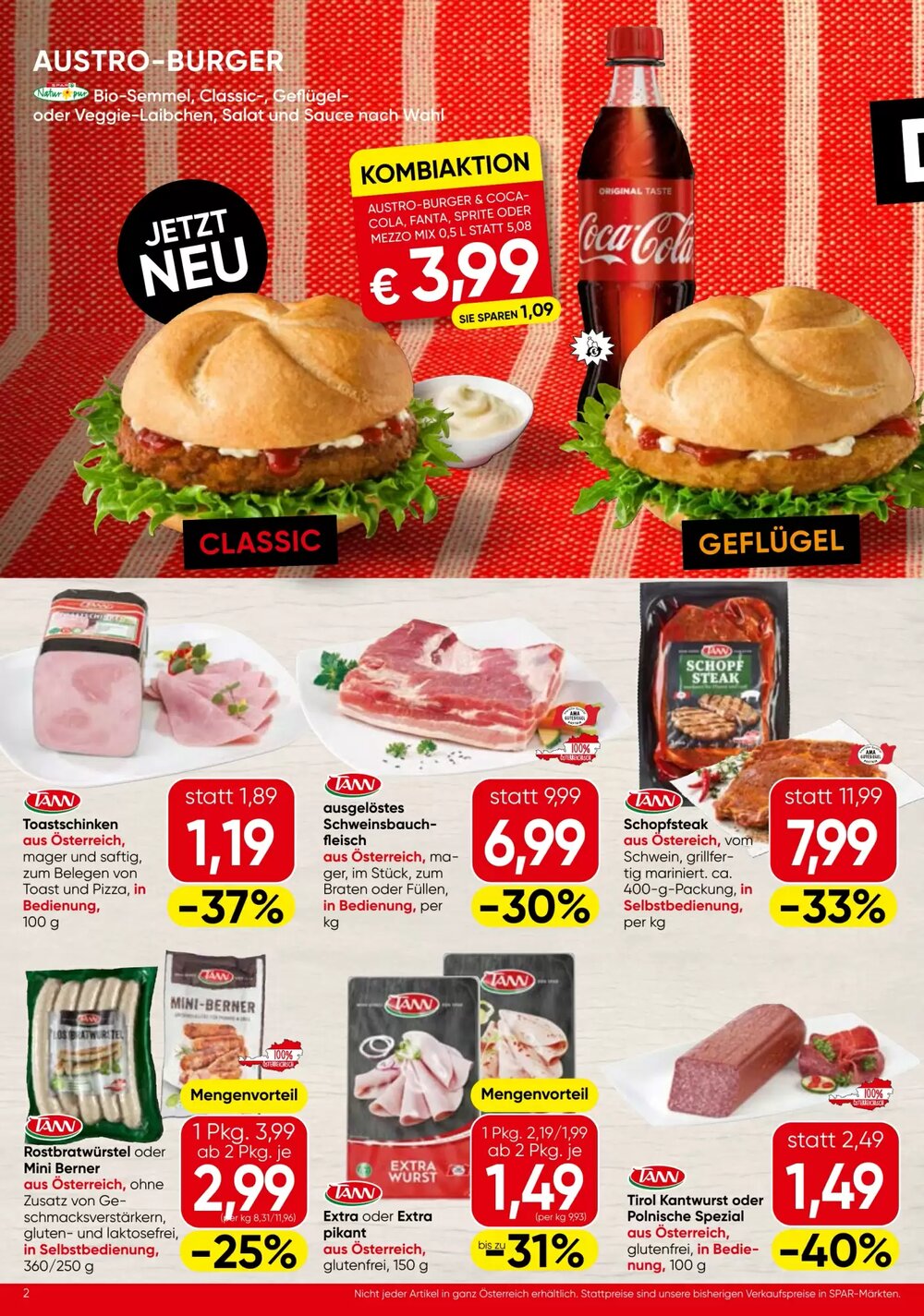Spar Flugblatt (ab 16.04.2026) - Angebote und Prospekt - Seite 2