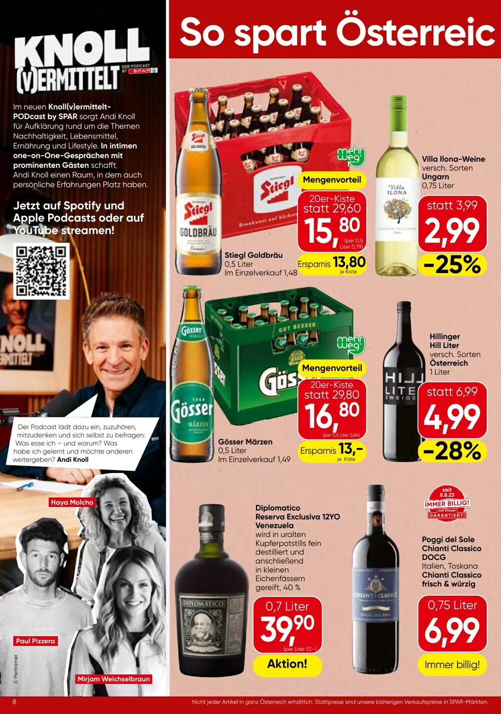 Spar Flugblatt (ab 16.04.2026) - Angebote und Prospekt - Seite 8